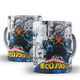 Caneca Anime Mangá - Boku no Hero Academia - Bakugou em Oferta na Shopee