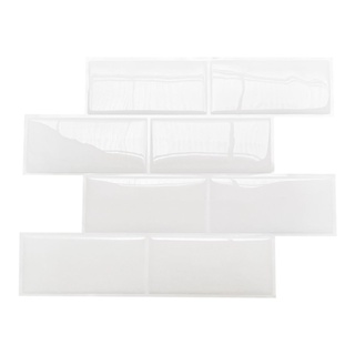 Pastilha Adesiva Resinada Metro White em Oferta na Shopee