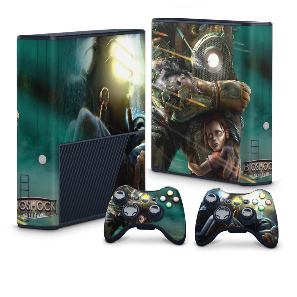 Skin Adesivo Xbox 360 Super Slim - Bioshock