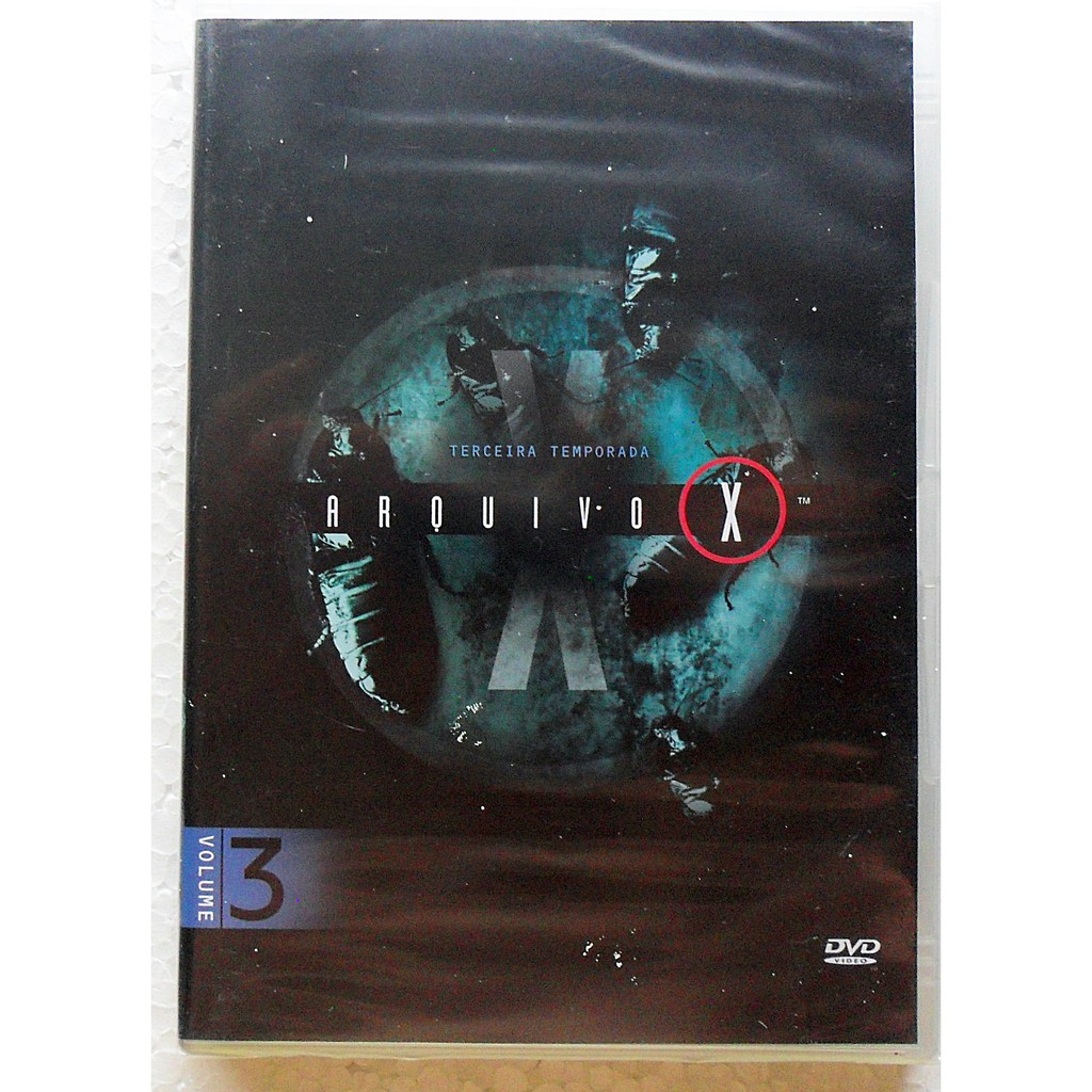 DVD ARQUIVO X TERCEIRA TEMPORADA VOLUME 3