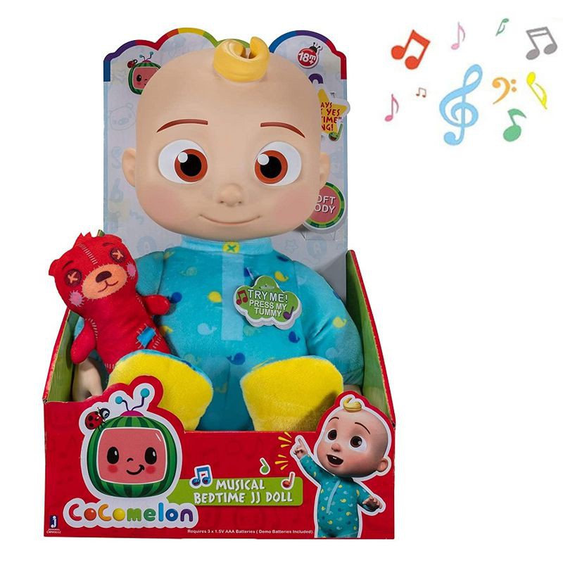 Original Cocomelon Musical Bedtime Jj Doll Plush Body Kids Sleeping Accompany Toy Gifts Shopee Brasil