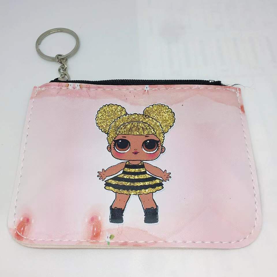 Bolsa Porta-chaves Unissex Para Porta-cartões Fofo Desenho Animado Para Mulheres Homens Bolsa De Armazenamento Colorido Portátil À Prova D'água Para Festa / Clube / Presente