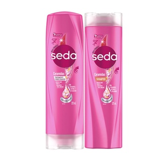 Kit Shampoo 325ml + Condicionador Seda Ceramidas 325 ml