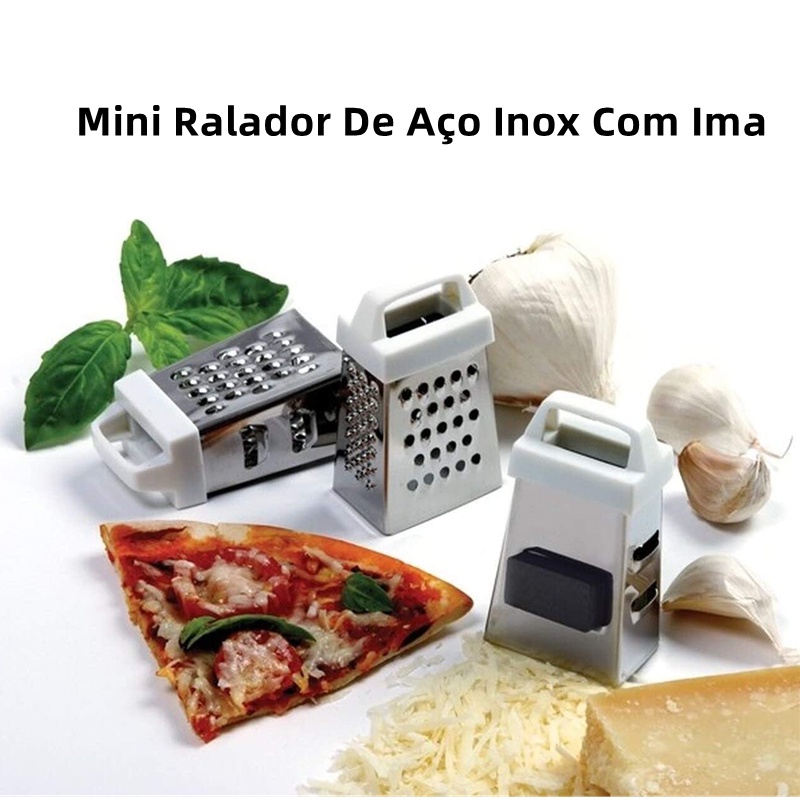 Mini Ralador Inox Com Ima Ralador Multifuncional Mini Ralador Lembrancinha Ultensilios De Cozinha
