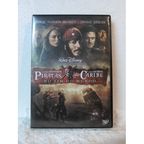 Dvd Piratas Do Caribe - No Fim Do Mundo - Original - Johnny Depp
