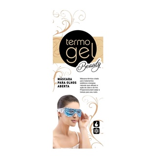 Mascara Térmica Olhos Abertos Gel Para Olheiras Inchaço Quente Frio