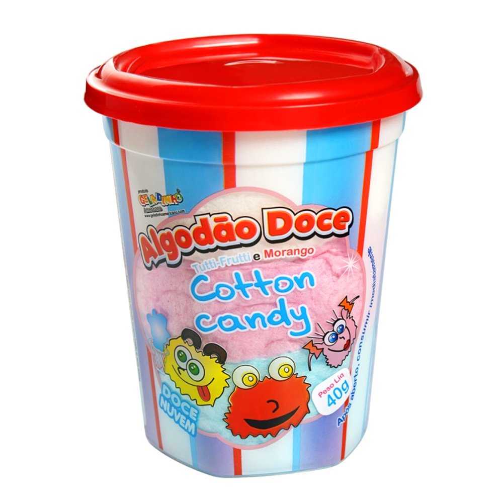 Algodão Doce Cotton Candy 40g - Buschle