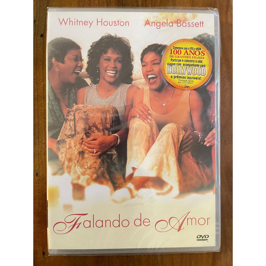 DVD Falando De Amor - Whitney Houston - Lacrado