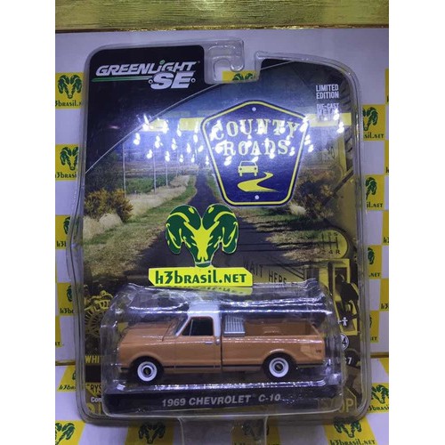 Bx475 Greenlight Country Roads 1969 Chevrolet C-10 Pickup H3
