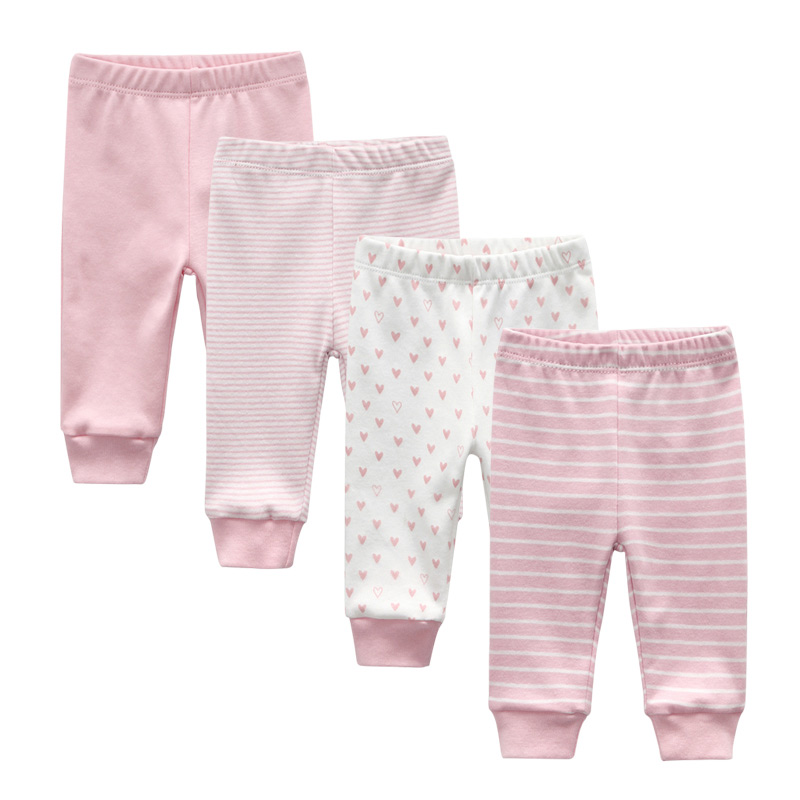 Newbron Calça Casual Infantil 100% Algodão Calças De Bebê Menino Menina em Oferta na Shopee