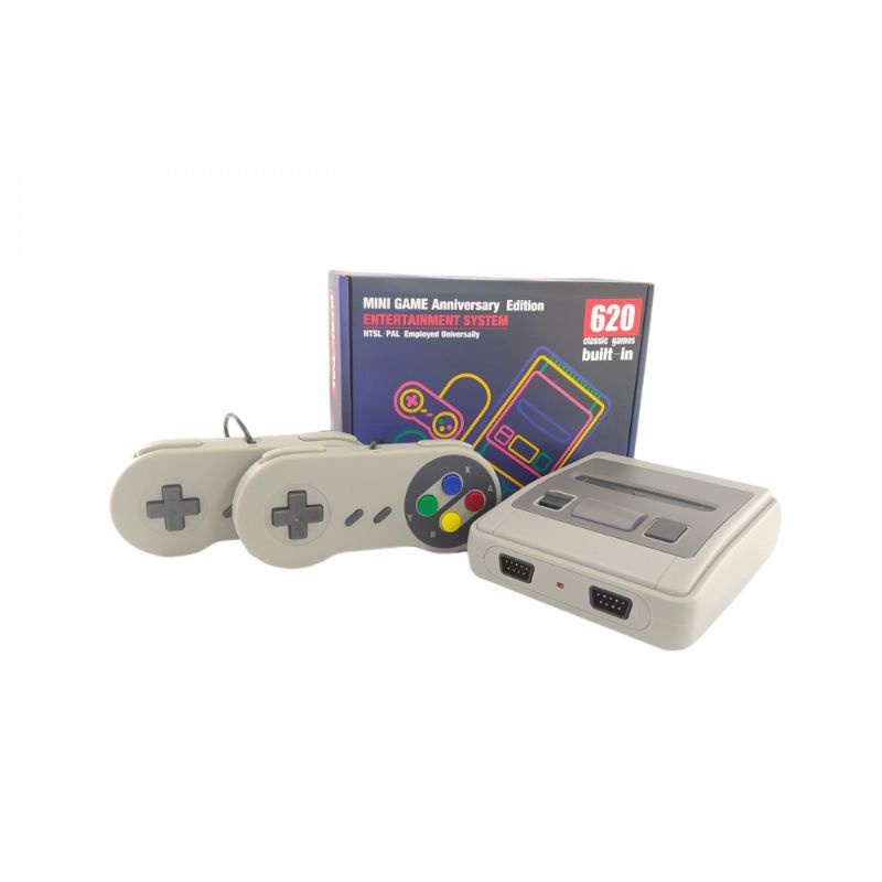 Video Game Super Mini 620 Jogos Retro 2 Controles Nitendo