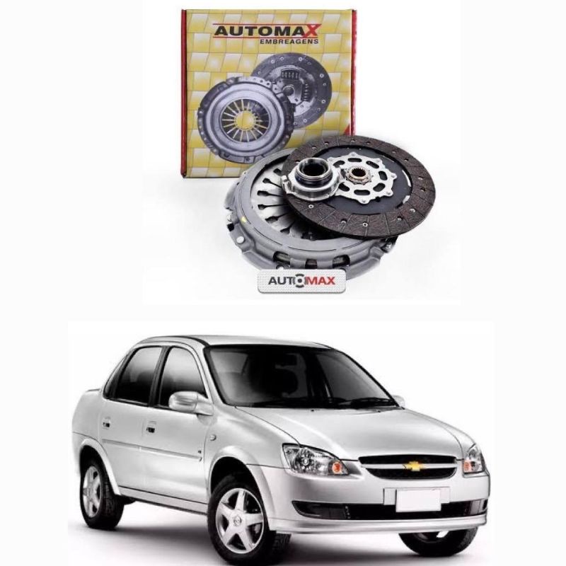 Kit Embreagem Corsa, Celta 1.0 8v Platô, Disco E Rolamento