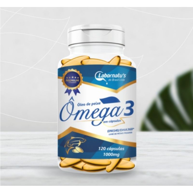 Omega 3 1000mg EPA 540 / DHA 360 120 Caps Shopee Brasil