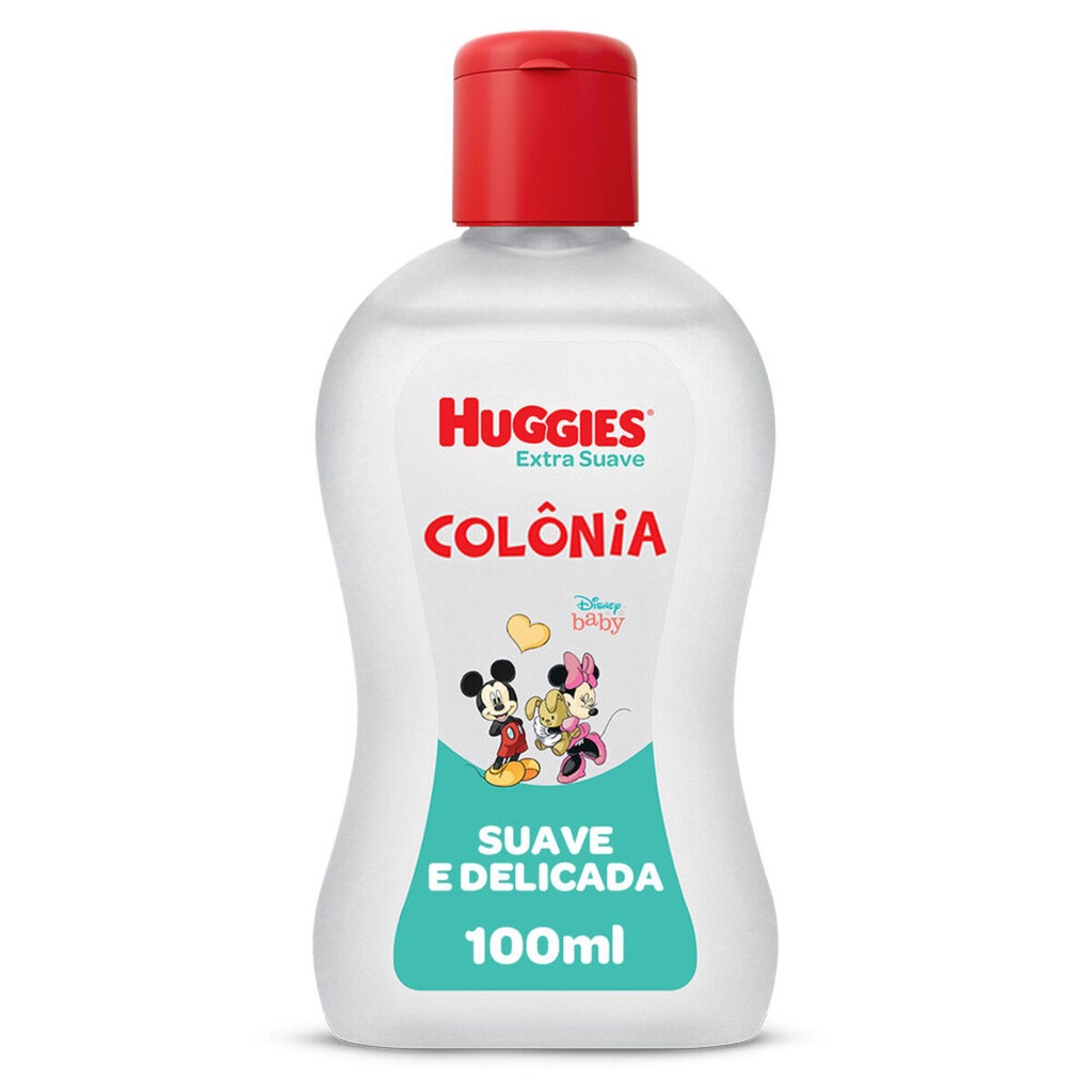 Colônia Huggies Extra Suave 100ml