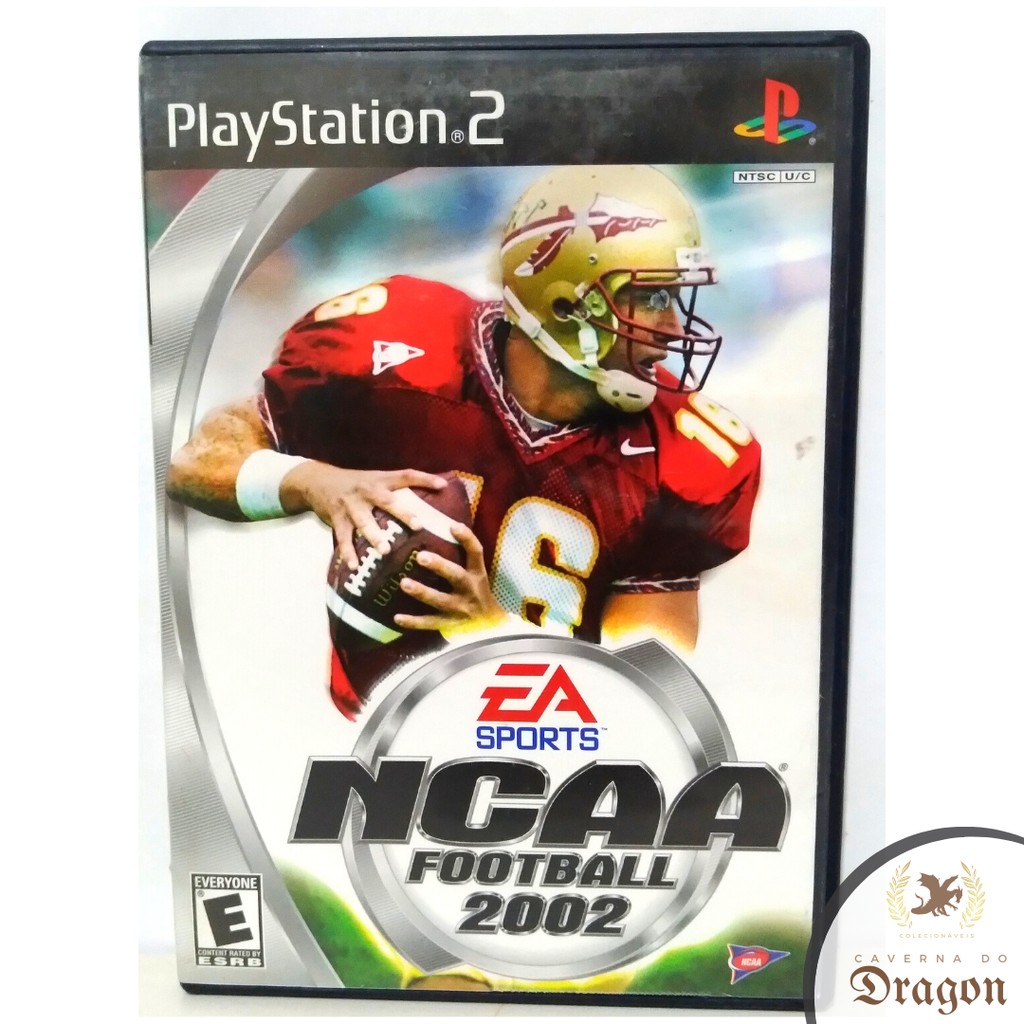 NCAA Football 2002 Original Ps2 Play 2 Playstation 2