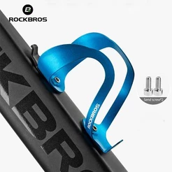 ROCKBROS Gaiola Para Garrafa De Bicicleta Ultraleve Mountain Bike Suporte Em Liga De Alumínio