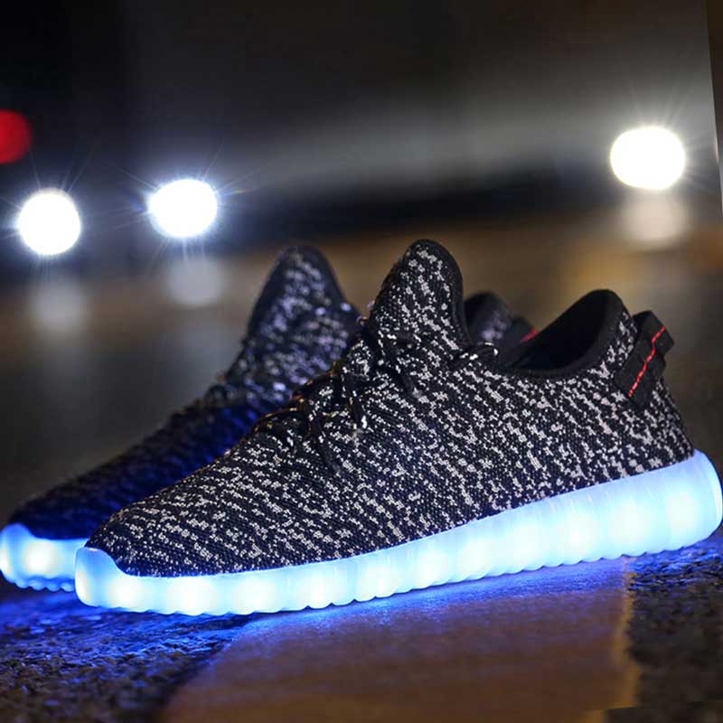 sapatos com led