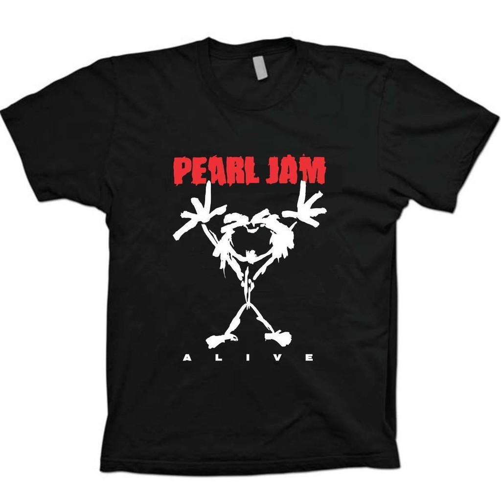 Camiseta masculina pearl jam camisa unissex algod o banda rock