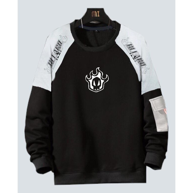 Raglan de Moletom Bolso na Manga Bleach 02 A775