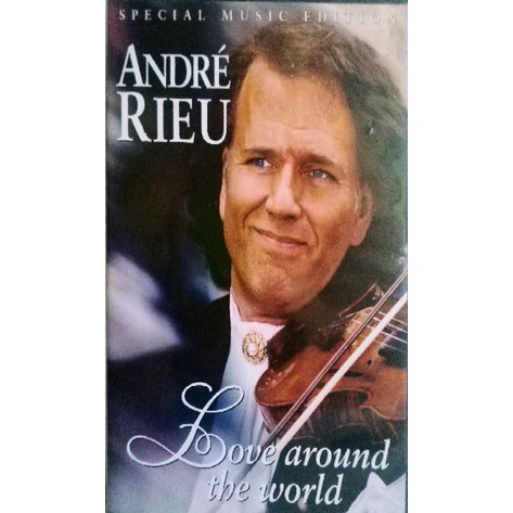 DVD Andre Rieu - Love around The world - Como novo