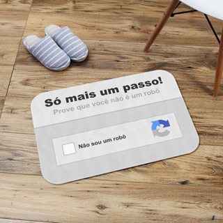 Tapete Decorativo Captcha Eu não sou um Robô em Oferta na Shopee