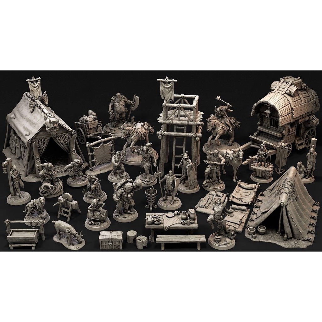 MINIATURAS RPG Dungeons & Dragons Coleção - Toll Collectors - LOOT STUDIOS