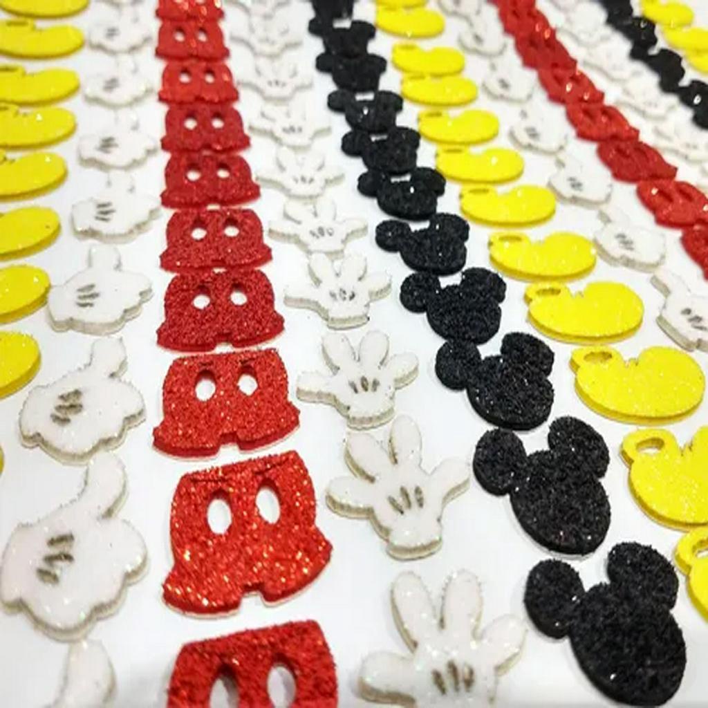 150 Adesivos Pet Piercings Eva Mickey Mouse Pet Shop Cães E Gatos