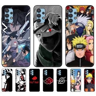 Para Samsung Galaxy A32 A52 A72 4G 5G A52S 5G A41 Caso Tampa Traseira Saco De Telefone De Silicone Macio tpu Preto Naruto Kakashi Uchiha Itachi anime