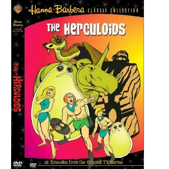 DVD Os Herculoides (1967) Completo 47 Eps Dublado - Hanna Barbera