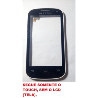 Frontal Touch Alcatel One Touch Pop C3 4033E (02) | Shopee Brasil