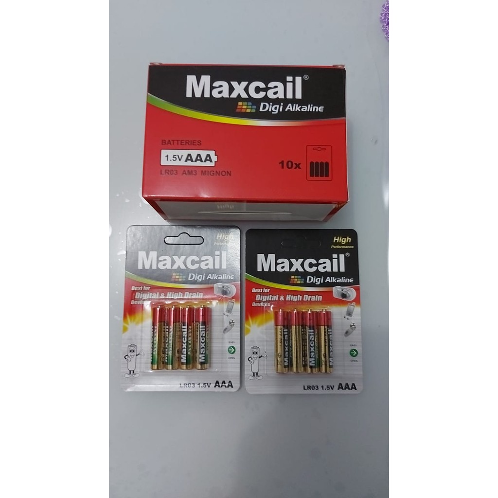 Pilha comum AAA Maxcail digi alkaline