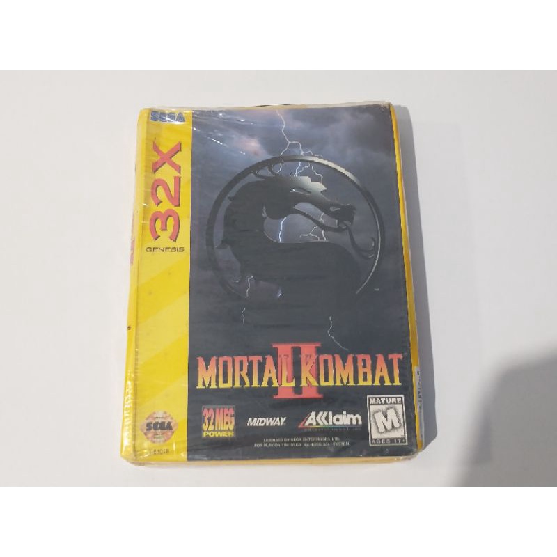 Cartucho original Sega 32x LACRADO - Mortal Kombat 2