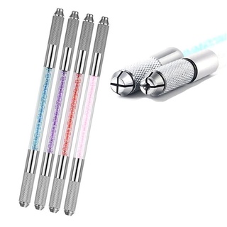 Caneta Tebore Cristal Para Micropigmentação Ponta Dupla Sobrancelha Profissional ENVIO EM COR ALEATORIA