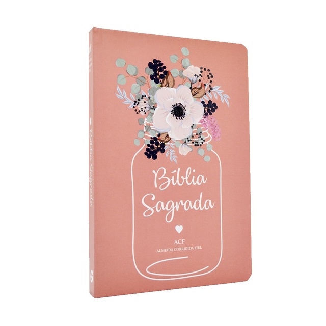 Bíblia Sagrada ACF Letra Normal Capa Dura - Flor de Pote - Books & Magazines