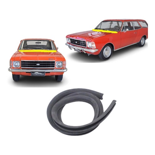 Borracha Capo Churrasqueira Opala E Caravan 1968 A 1992 em Oferta na Shopee