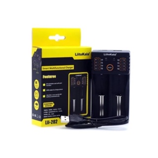 Carregador de Bateria Liitokala Lii202 em Oferta na Shopee
