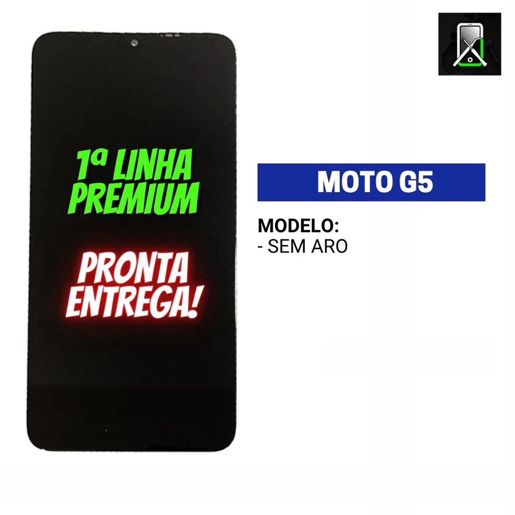 Écran + Vitre Tactile Complet Pour Motorola Moto G5 - Neuf (Destockage)