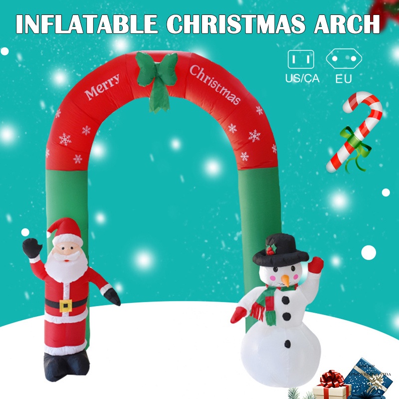 inflatable christmas arch decorations