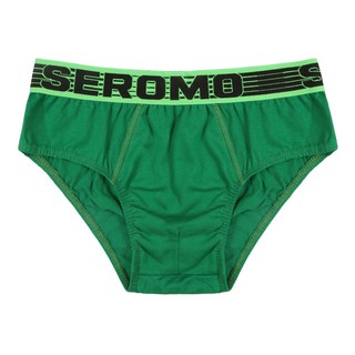 Kit 5 Cuecas Slip Masculina Algodão Normal Cós Elástico