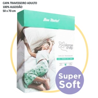 Capa Antiácaros De Travesseiros Supersoft Alergoshop Alergia