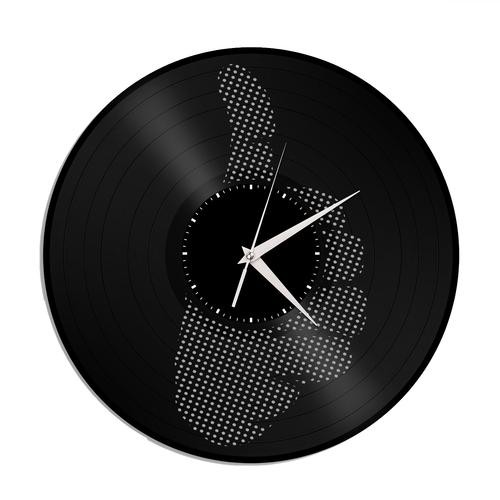 Like - Relógio Disco De Vinil Decoração