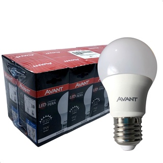 Kit 10 Lâmpada Led Bulbo 9w Soquete E27 Bivolt Avant 6500k