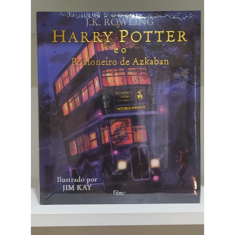 Harry Potter E O Prisioneiro De Azkaban Ilustrado Shopee Brasil