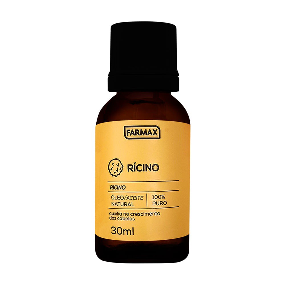 Óleo de Rícino Farmax Capilar 30ml | Shopee Brasil