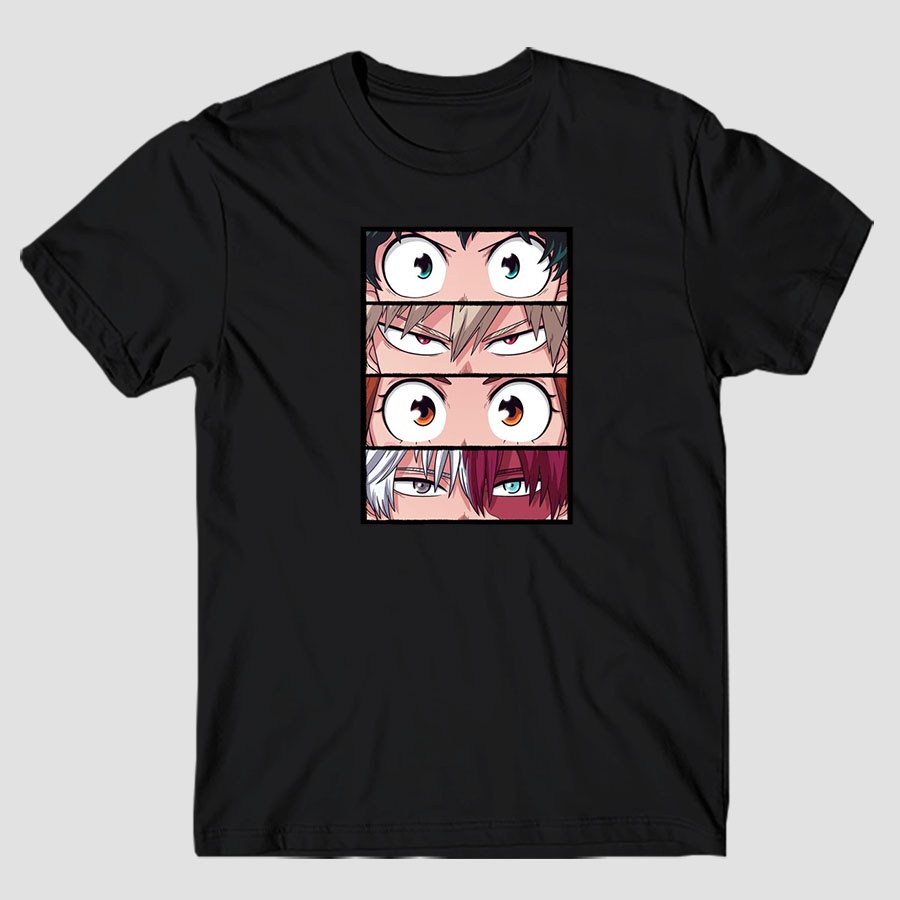 Camisa Camiseta Anime Boku No Hero Academia Eyes Olhos My Hero Academia Japao Koreia Shopee Brasil 7368