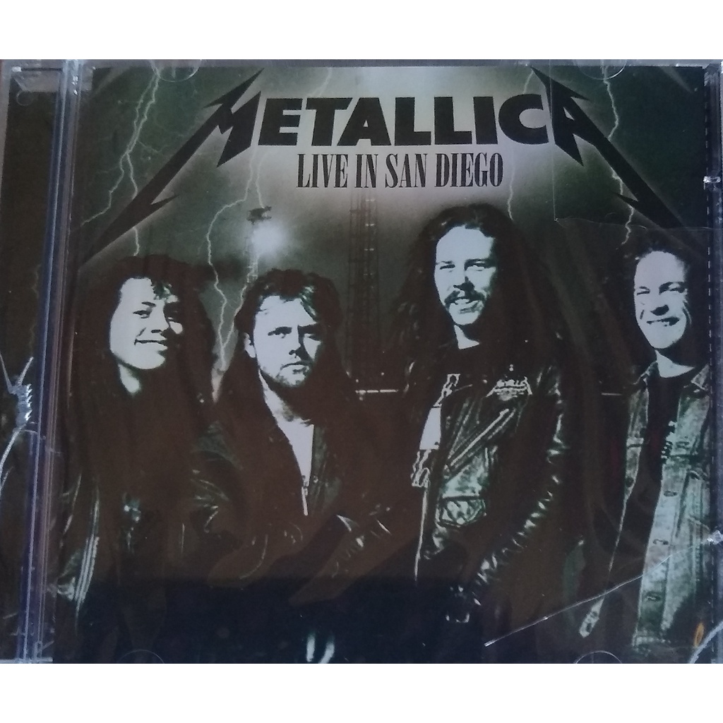CD - METALLICA - LIVE IN SAN DIEGO (LACRADO)