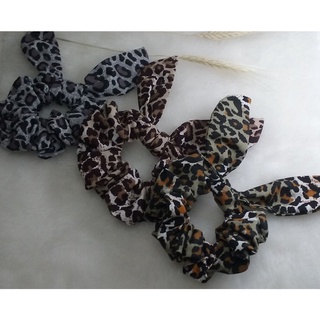 Scrunchie com Orelhinha (Animal Print)