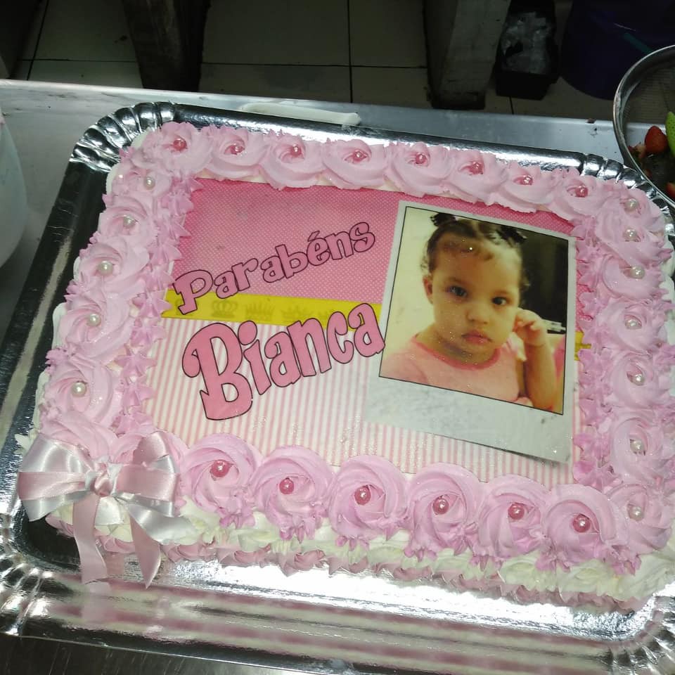 Papel de arroz com foto e nome