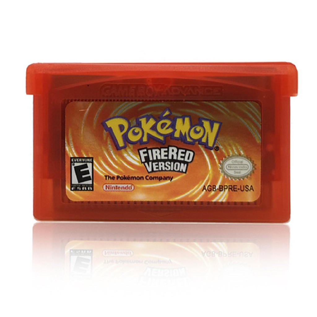 Pokémon Fire Red Game Boy Advance e Nintendo DS