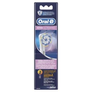 Refil Escova Elétrica Oral-B Sensi Ultrafino c/ 2 unidades em Oferta na Shopee